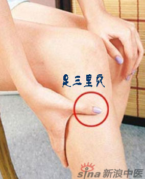 艾灸常用的保健穴有哪些？-足三里
